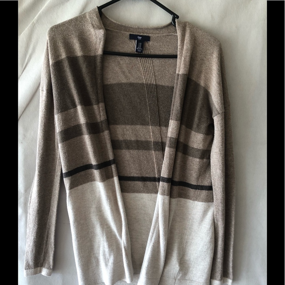 Brown cardigan